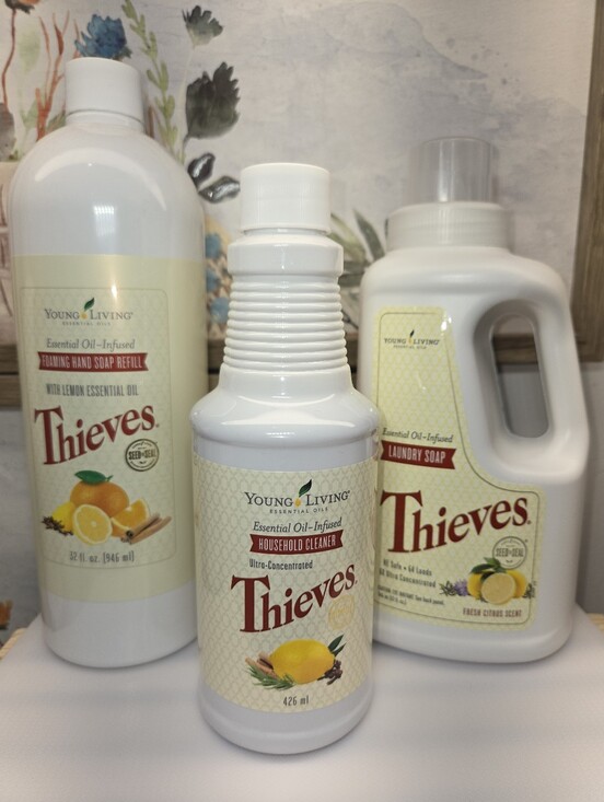 Young Living Other - Young Living Thieves Hand Soap & Cleaner Set
